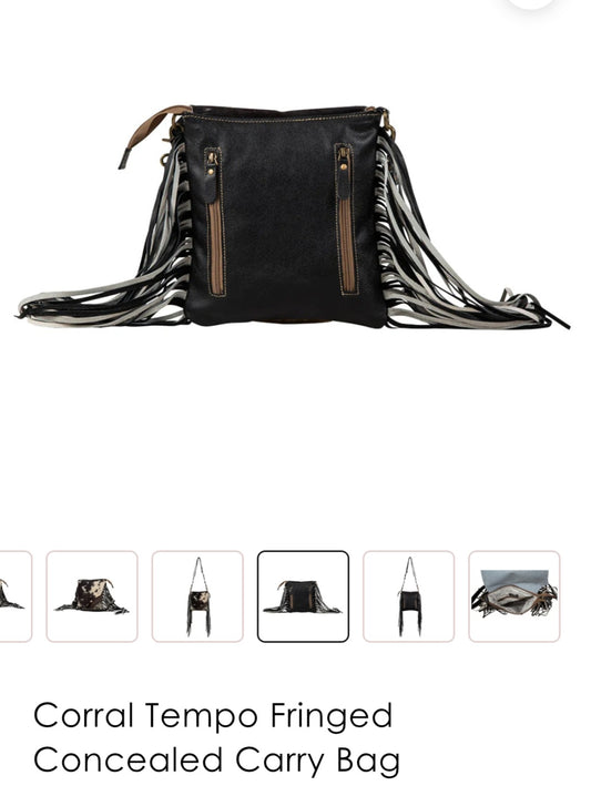 Corral Tempo Fringed Concealed Carry Bag