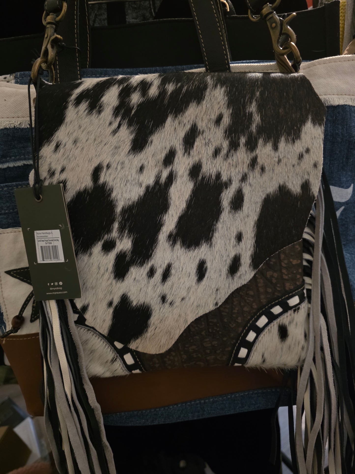 Corral Tempo Fringed Concealed  Carry Bag